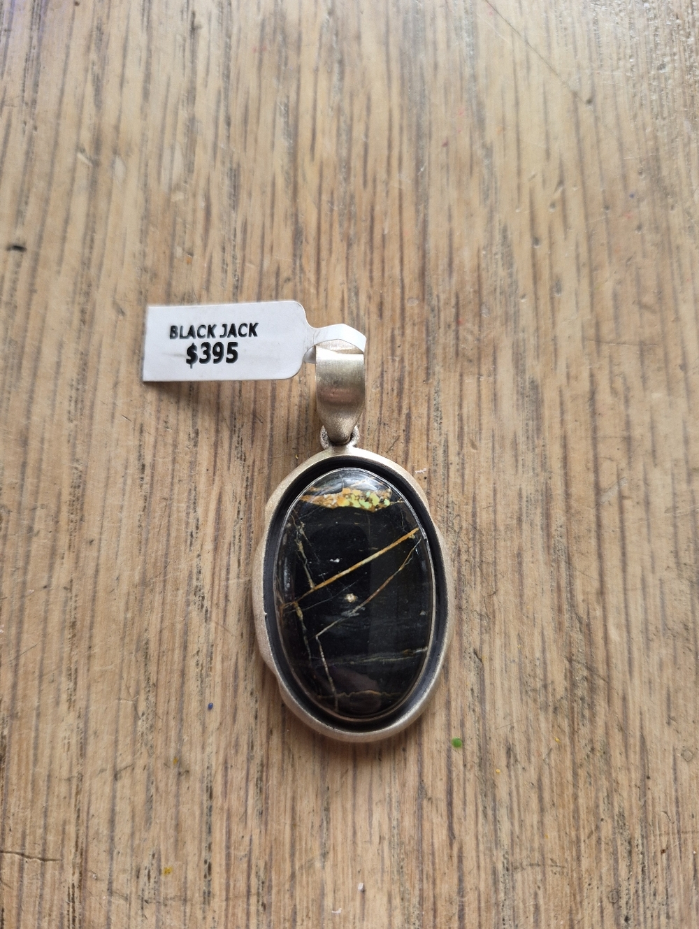Blackjack Turquoise Pendant